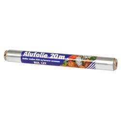 Alufolie, Rul-let, enkeltvis indpakket, 290 mm x 20 m, 10,5my (24 rl)
