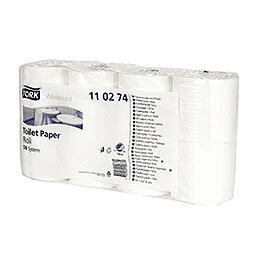 Toiletpapir 2-lags hvid 9,90cmx34,72m Tork (24 rl)