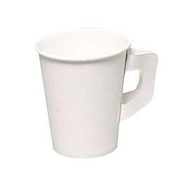 Kaffebæger m/hank 7 OZ/20cl hvid (1.000 stk.)