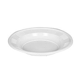 Plasttallerken dyb 210mm hvid (700 stk.)