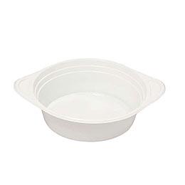 Suppetallerken plast m/hank 150mm hvid Proppy (1.000 stk.)