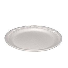 Skumtallerken 1-rum 260mm hvid (600 stk.)