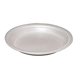 Skumtallerken 1-rum 220mm hvid (600 stk.)