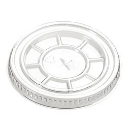 Låg til drikkeglas m/hul klar (1.250 stk.)