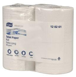 Toiletpapir 2-lags 9,90cmx69,44m Tork (24 stk.)