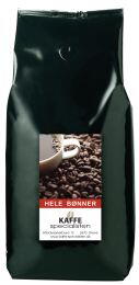 Kaffe, helbønner, BKI Java, 1.000 g (6 stk.)