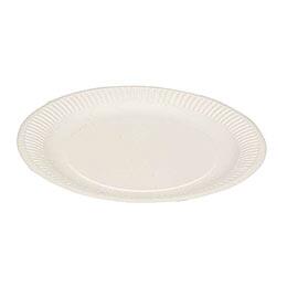 Paptallerken Clay coated 23cm, pr/ks (500stk)