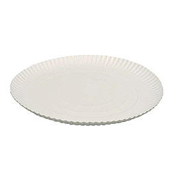 Pizza tallerken, hvid, luksus, 29 cm (250 stk)