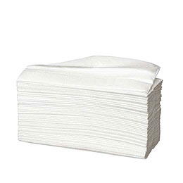 Håndklædeark, Care-Ness Excellent, 2-lags, hvid, 23 cm x 31 cm (3060 ark)