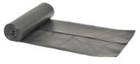 Sække, LDPE, grå, 60 my, 55x103 cm, 60 l, 10 stk/rl. (15 rl)