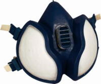 Sikkerhedsmaske, 3M, FFABE1P3D/4277, med ventil, blå, one size (1 stk)