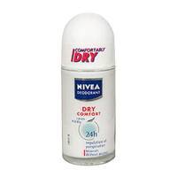 Deodorant, Nivea, uden farve og parfume, 50 ml (1 stk)