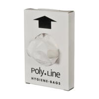 Madamepose, Poly-Line, HDPE, hvid, 15 my, 12,50x24,50 cm, 1 l (750 stk)