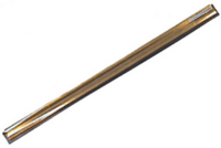 Messing skinne med blød gummi 25-55cm 