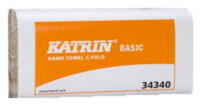 Håndklædeark, Katrin Basic, 1-lags, natur, 24 cm x 33 cm (3600 ark)