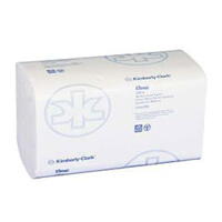 Håndklædeark, Kleenex, 2-lags, hvid, 21,50 cm x 31,50 cm (3720 ark)
